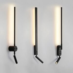 Nordic Minimalist LED Wall Light for Aisle Hotel Bedroom Bathroom Mirror Lamp Aesthetic Room Decor Replica Lighting Appliance 1