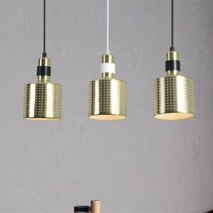 Nordic mini pendant light Metal design Riddle Pendant Lamp Kitchen LED Living Room Bar Counter restaurant hall lamp 1