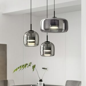 Led Glass Pendant Light light luxury pendant Lamp Deco Nordic Hanging Light Fixtures Bedroom Modern Luminaire Suspension lamp 1