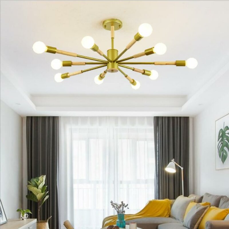 New magic bean Chandelier lighting For  living room lamp  luxury designer art led Hang lamp For  Home  Bedroom Decor Fixture 3