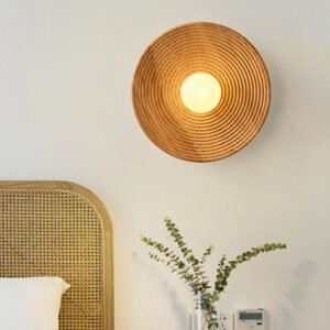 Interior Indoor Wall Lamps Modern Wood Wall Lights For Bedroom Bedside Lighting Home Decoration Wall Fixtures Stairs living Room 1