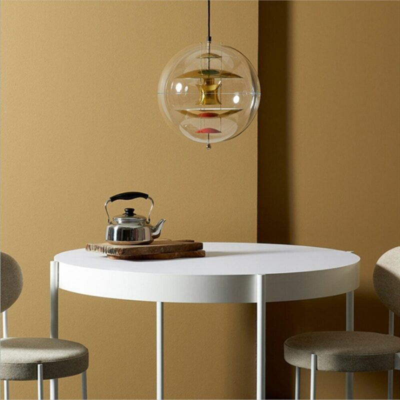 VP Globe Suspended lights Nordic acrylic Design replica lamp designer for Villa Decor Kitchen Restaurant large pendant light 4