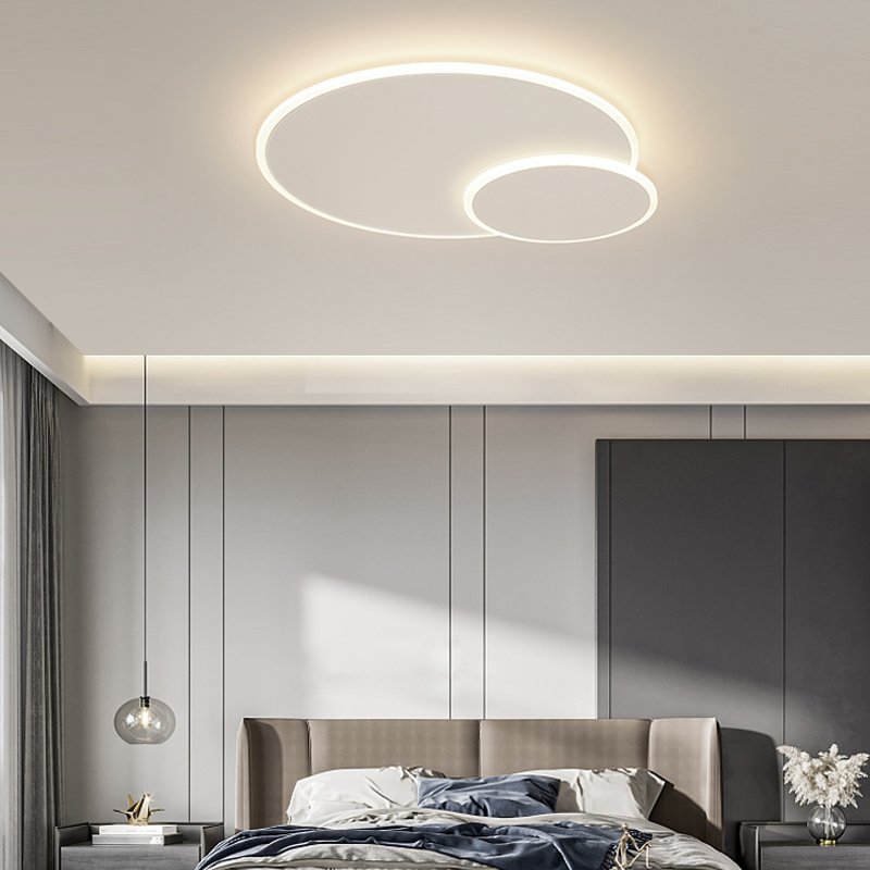 LED Ceiling Lamp Modern Ultra-thin Double Circular Shape Ceiling Light For Bedroom Living Room Indoor Lighting Ceiling Fixture 5