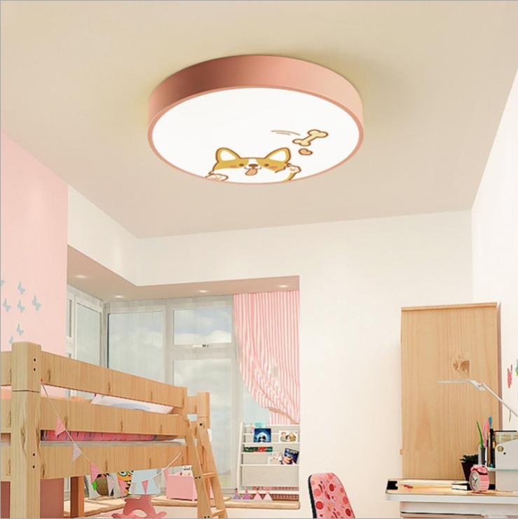 New Cartoon Led Ceiling Light For Living Room  Animal Led Panel Light Lamp For Children's Room   Light Fixture Mounted Home Deco 4