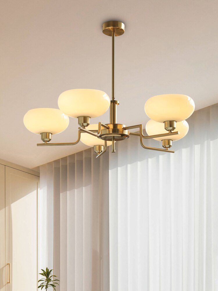 Bauhaus modern French bedroom study living room chandelier designer Northern European retro lamp 5