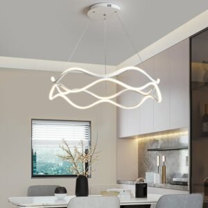 New Art Design Hanging Light Modern Simple Style Led Chandelier For Living Room Bedroom Dining Room Kitchen Ceiling Pendant Lamp 1