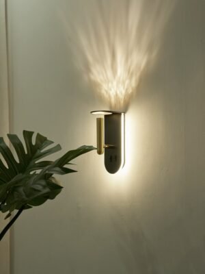 Flame Atmosphere Lamp Wall Lamp Bedroom Bedside Lamp With Switch Nordic Designer Reading wall light 1