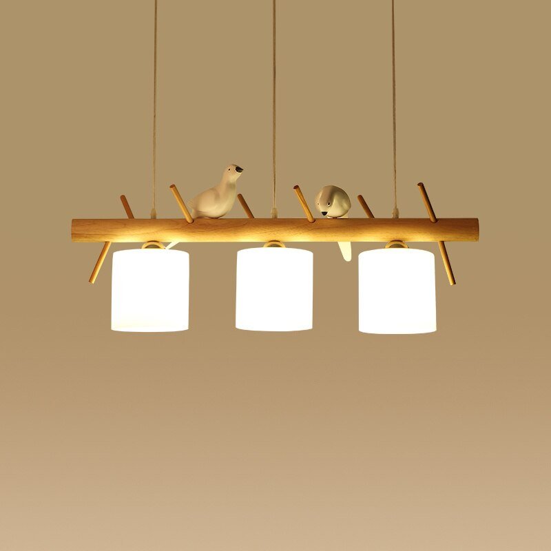 Modern Japan Chandelier for Dining Room Kitchen Bird Pendant Lamp Suspension Design Aesthetic Room Decorator Lighting Appliance 1
