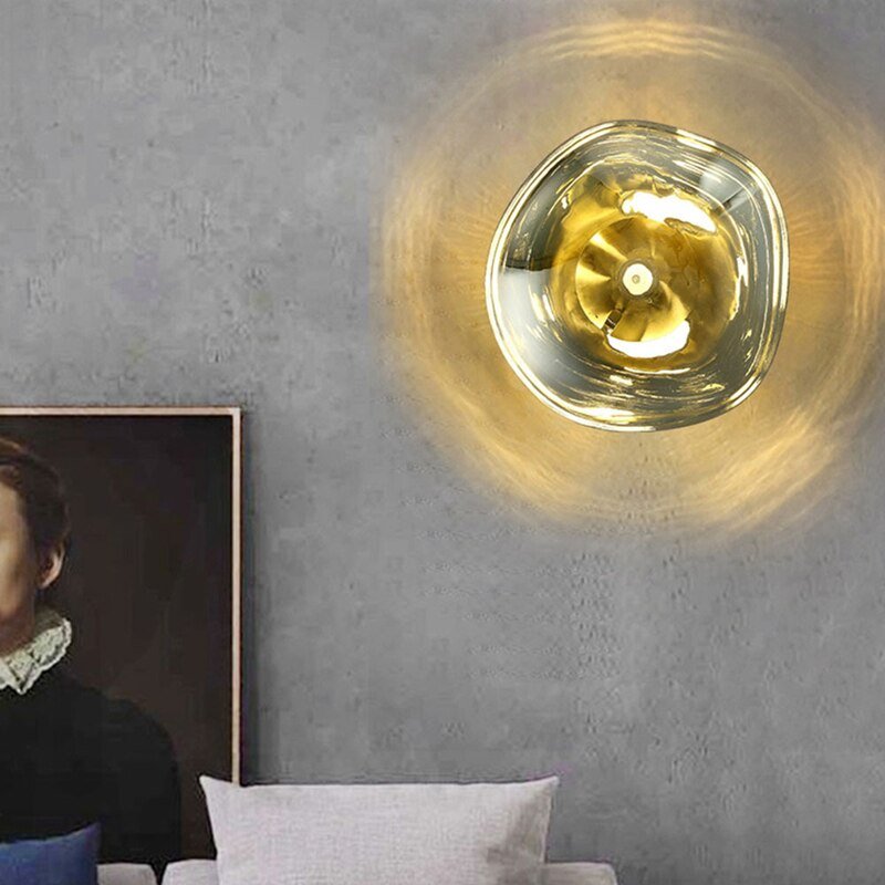Lava Led Wall Lamp Nordic Designer Acrylic Wall Light For Living Room Bedroom Bedside Decor Loft Home E27 Bathroom Mirror Light 5