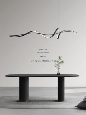 Creative restaurant chandelier minimalist designer minimalist bar table lamp personalized Italian lamp 1