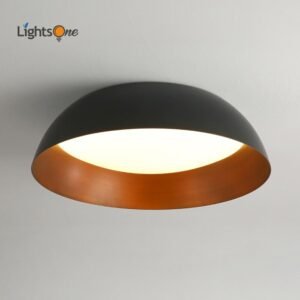 Nordic minimalist design creative circular ceiling lamp simple study master bedroom ceiling light 1