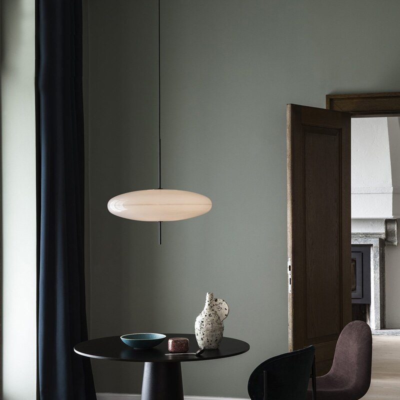 Nordic Modern Lamp Flying Saucer Pendant Lights Modern Art Dining Room Study Bedroom Pendant Lamp 5