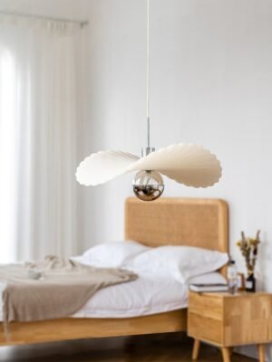 Chaomile dining room pendant light simple shell lamp designer study tea room table bar desk pendant lamp 1
