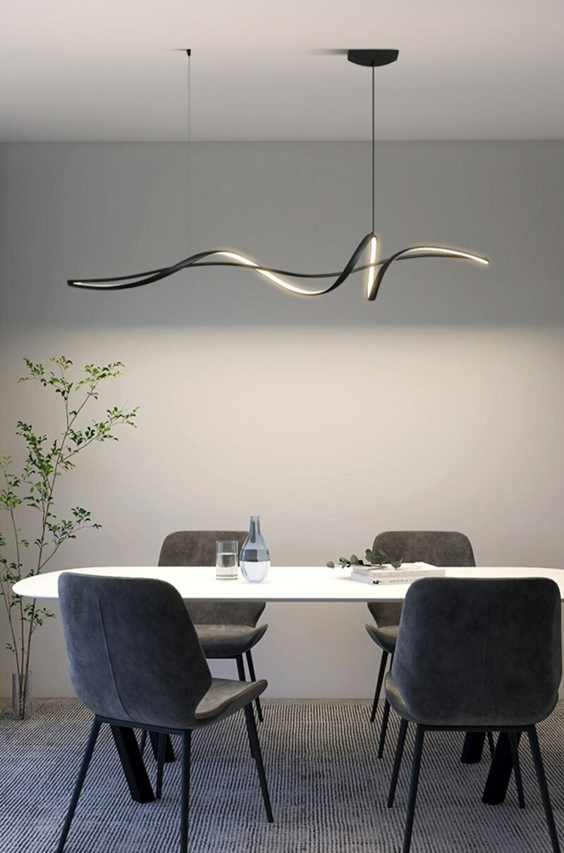 Creative restaurant chandelier minimalist designer minimalist bar table lamp personalized Italian lamp 3