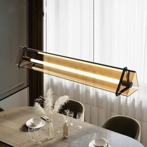 Nordic Led Glass Pendant Lights Retro Loft Restaurant  Dining Table Coffee Shop Bar Decor Hanging Light Fixtures 1