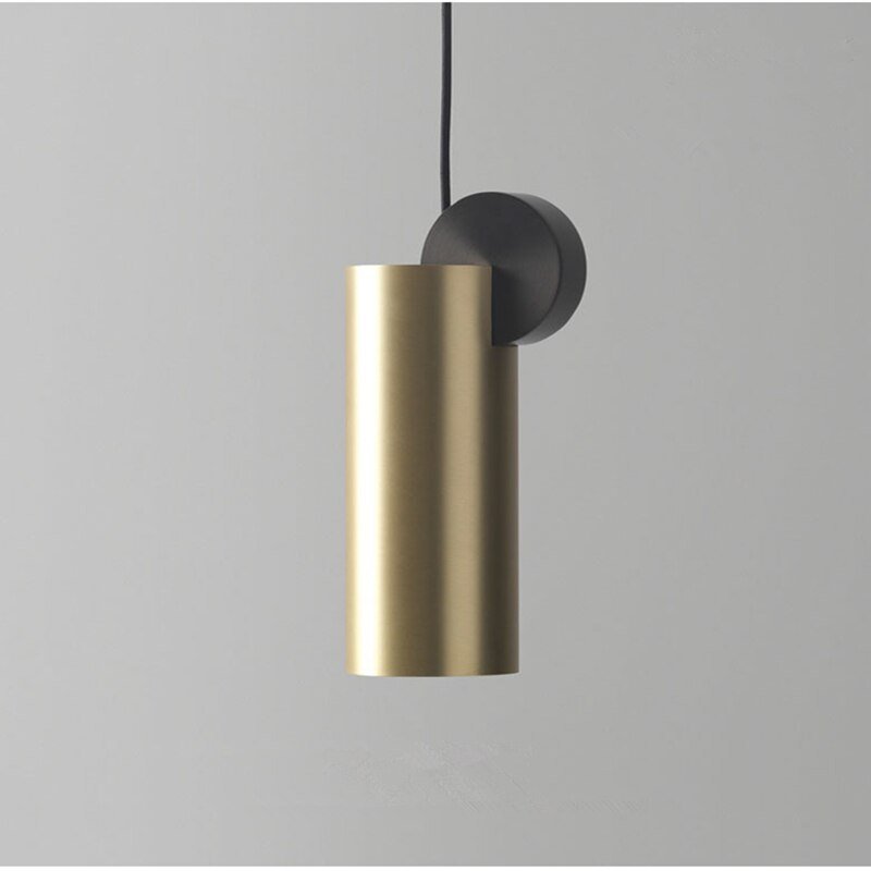 Modern Cale Pendant collection Gold Led Dining Room Metal Cgeometric pendant light Led Indoor bedroom Corridor design luminaires 5