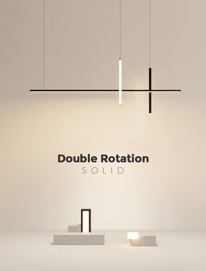 2023 Modern Minimalist Led Pendant Lights Dimmable For Kitchen Office Table Dining Room Chandelier Home Decor Lusters Luminaires 4