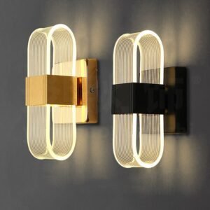 LED Wall Lamp12W 24W Surface Mounted Modern Nordic Luminaire Indoor Wall Light Bedroom Closets Living Room Stairs Wall Light 1