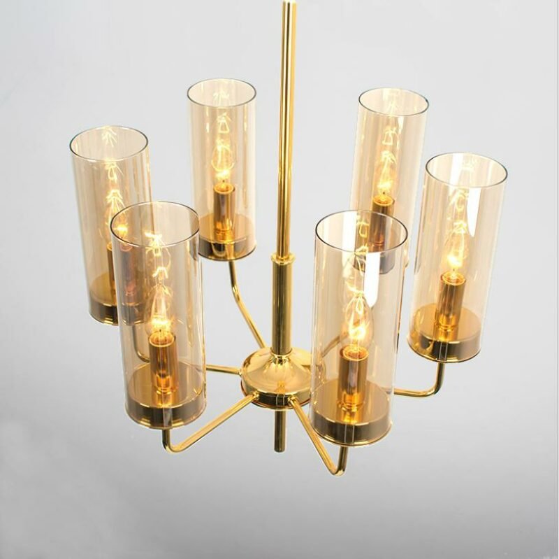 Nordic Glass chandeliers Lighting For living Room modern restaurant  lamps and lanterns  lustre suspension  Fixture HangLamp 2