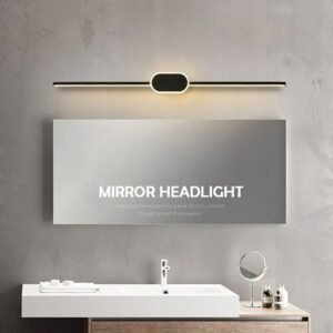 Modern LED Mirror Wall Lamp for Bathroom Aisel Aesthetic Room Decorator Aluminum Bathroom Mirror Lamp Acryl Lighting Appliance 1