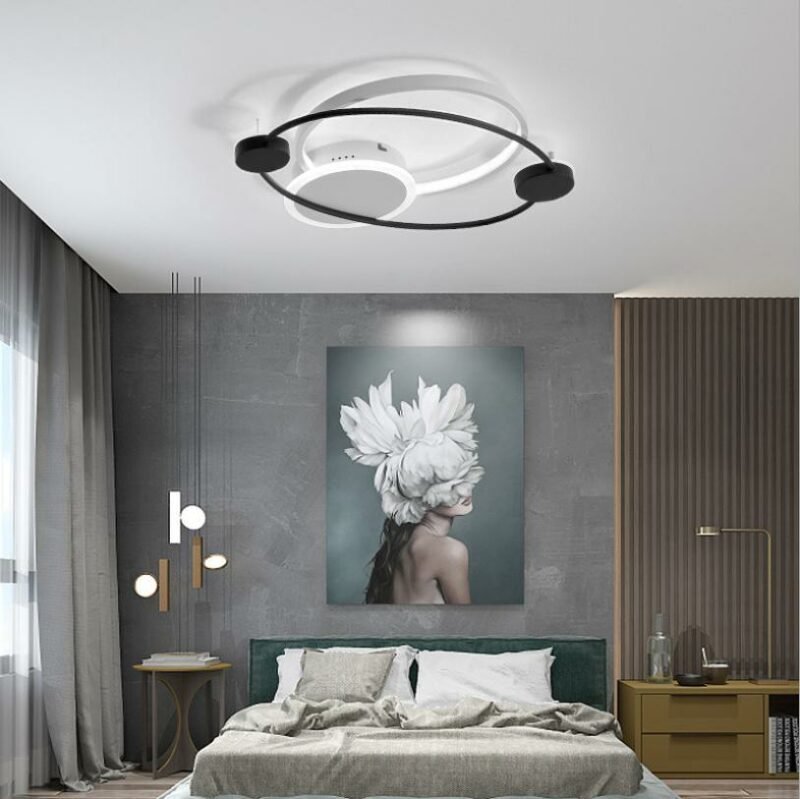 New LED Ceiling Light  For Living Room lighting  Warm and romantic Ceilling Lamp  For  Bedroom Restaurant  Decor Light 4