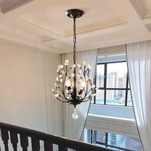 vintage style lights modern hanging lamps dining room lamp ceiling pendant lamp for bedroom crystal kitchen light fixture 1