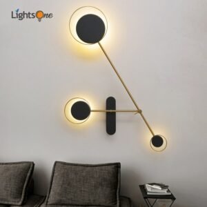 Living room background wall light decoration creative personality staircase aisle wall lamp 1