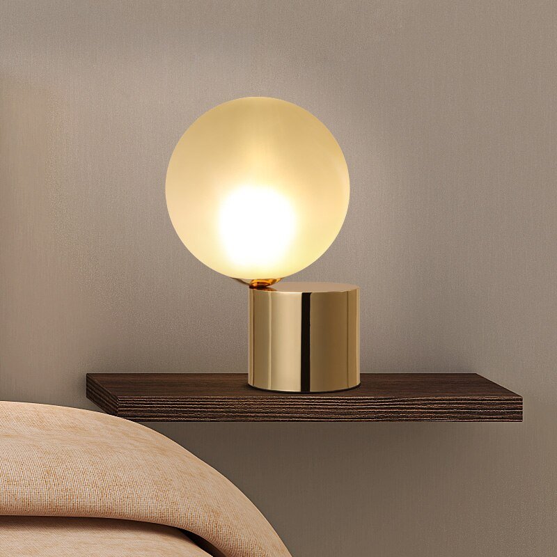 Retro copper study and work  LED desk lamp modern minimalist fashion European Eye table lamp 2