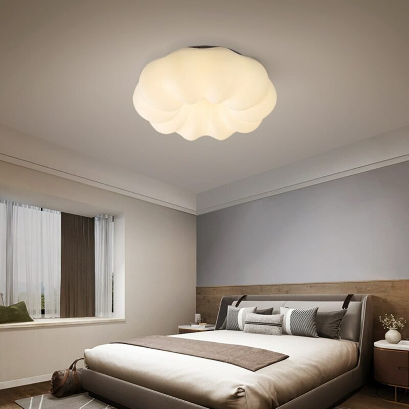 Nordic style cloud chandelier small lustre blanc for Bedroom Dining Room Home Decorative AC110-220V girl kids chandelier 5
