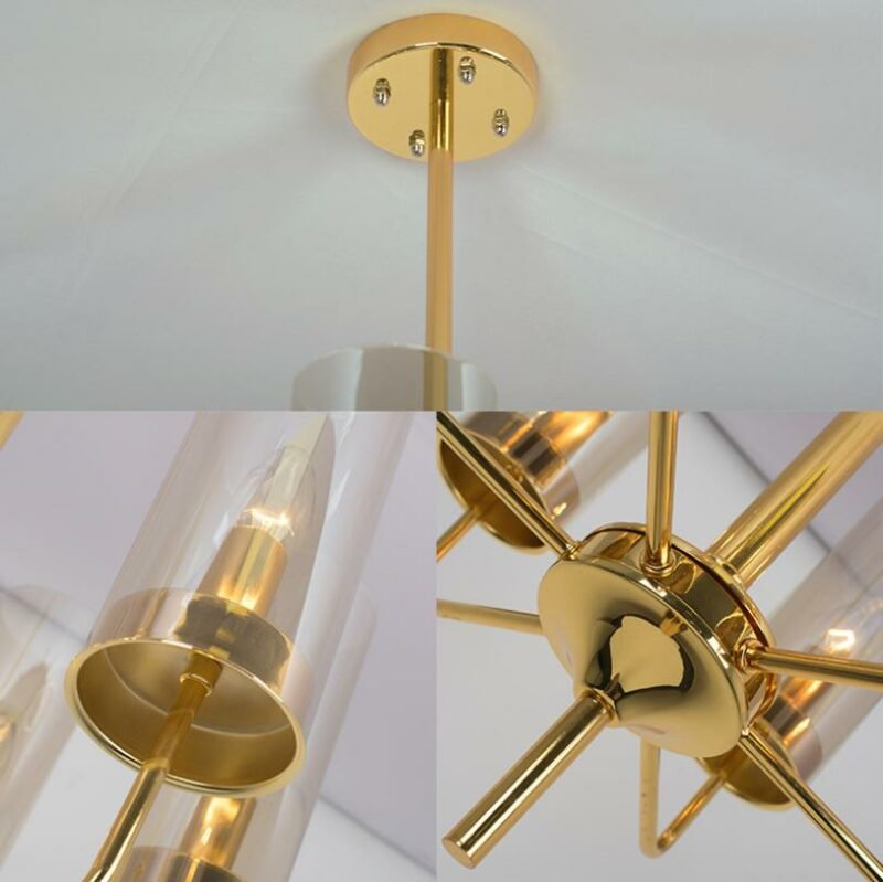 Nordic Glass chandeliers Lighting For living Room modern restaurant  lamps and lanterns  lustre suspension  Fixture HangLamp 3